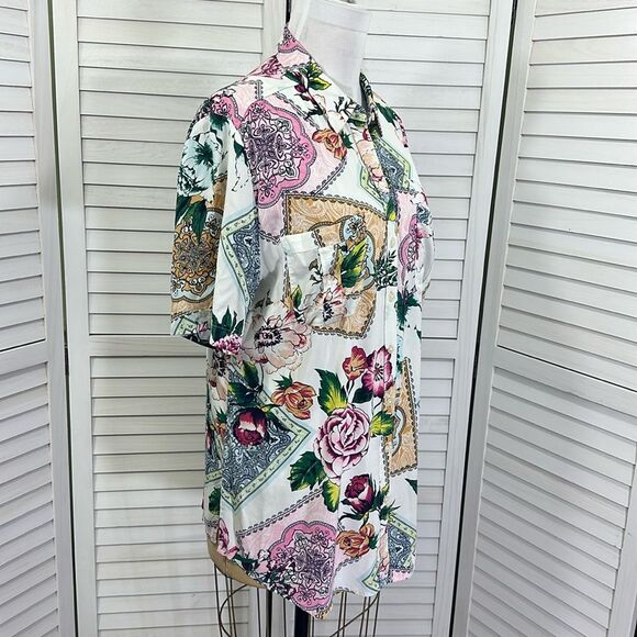 Chico's Silky Soft Tunic Size 3 (16) Short Sleeves - Picture 5 of 16